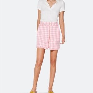 Walter Baker Women’s Kailyn Tweed Skirt in Pink Sz 6